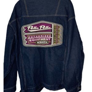 Vintage Pelle Pelle trucker denim jacket.